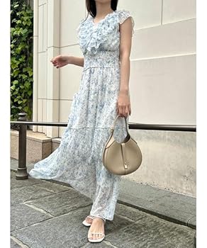 SNIDELフリルワンピース SMFO242006 Amazon.co.jp: [スナイデル] タンクセットフリルキャミワンピ